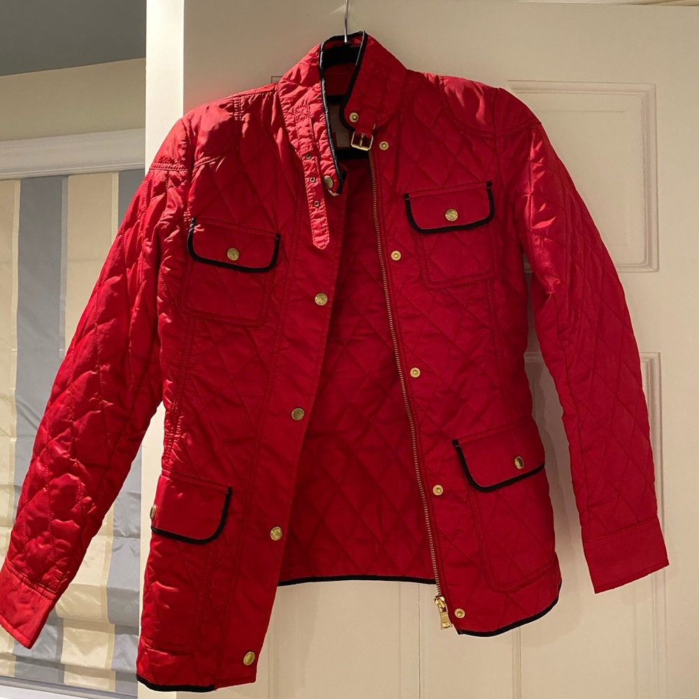Red jacket